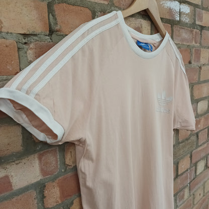 Adidas Large Pink Casual T Shirt