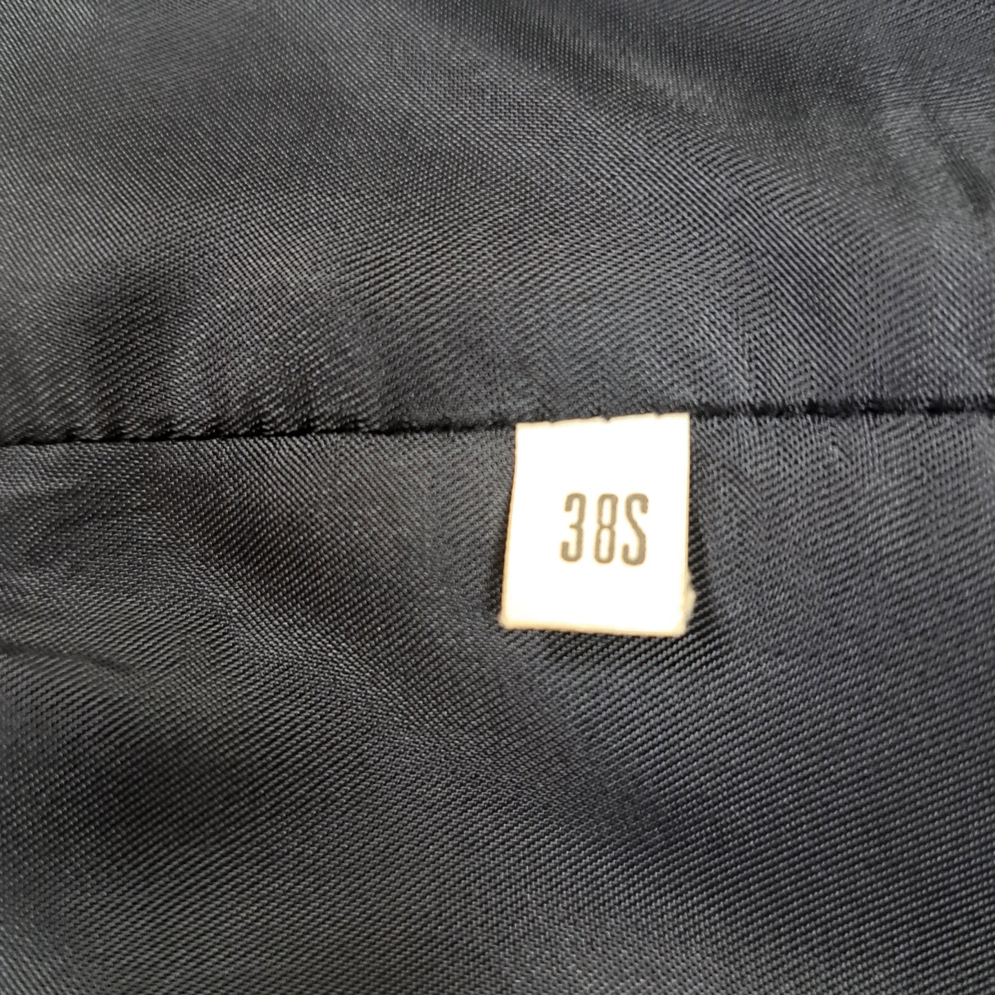 Mens Classic 3 Piece Grey Pinstripe Suit Size 38S