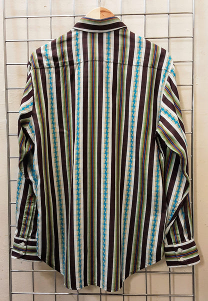 Robert Graham Multicolour Cotton Shirt size M