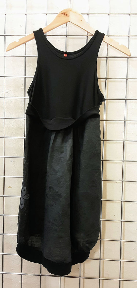 Cop.Copine Black Linen Dress size 36 (UK 8)