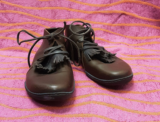 Trippen Brown Leather Shoes size 37 - UK 4