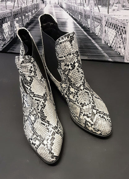 Tamaris Snakeskin Print Ankle Boots size 36 - UK 3