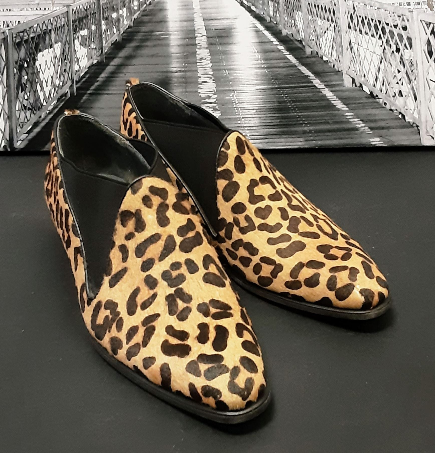 Leopard Print Court Shoes - Shoes from Ruby Room UK