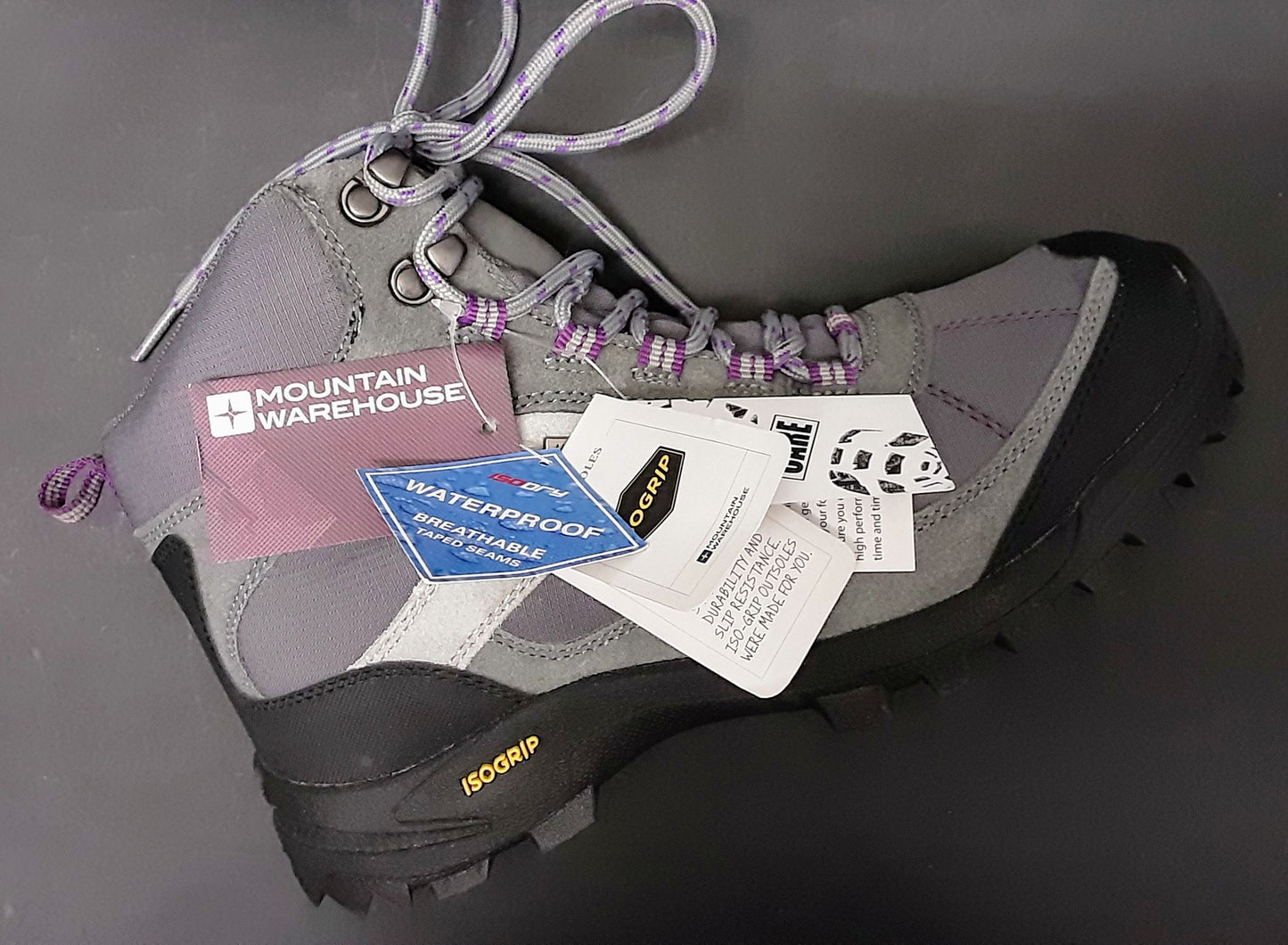 BNWT Mountain Warehouse Isogrip Waterproof Walking Boots size 5