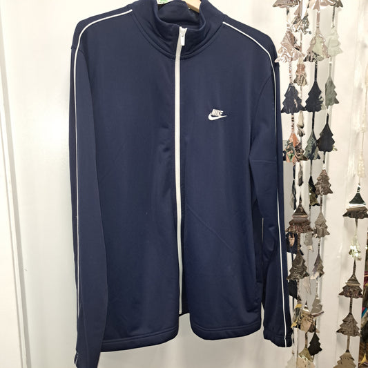 Nike Mens Navy Blue Track Suit Jacket XL