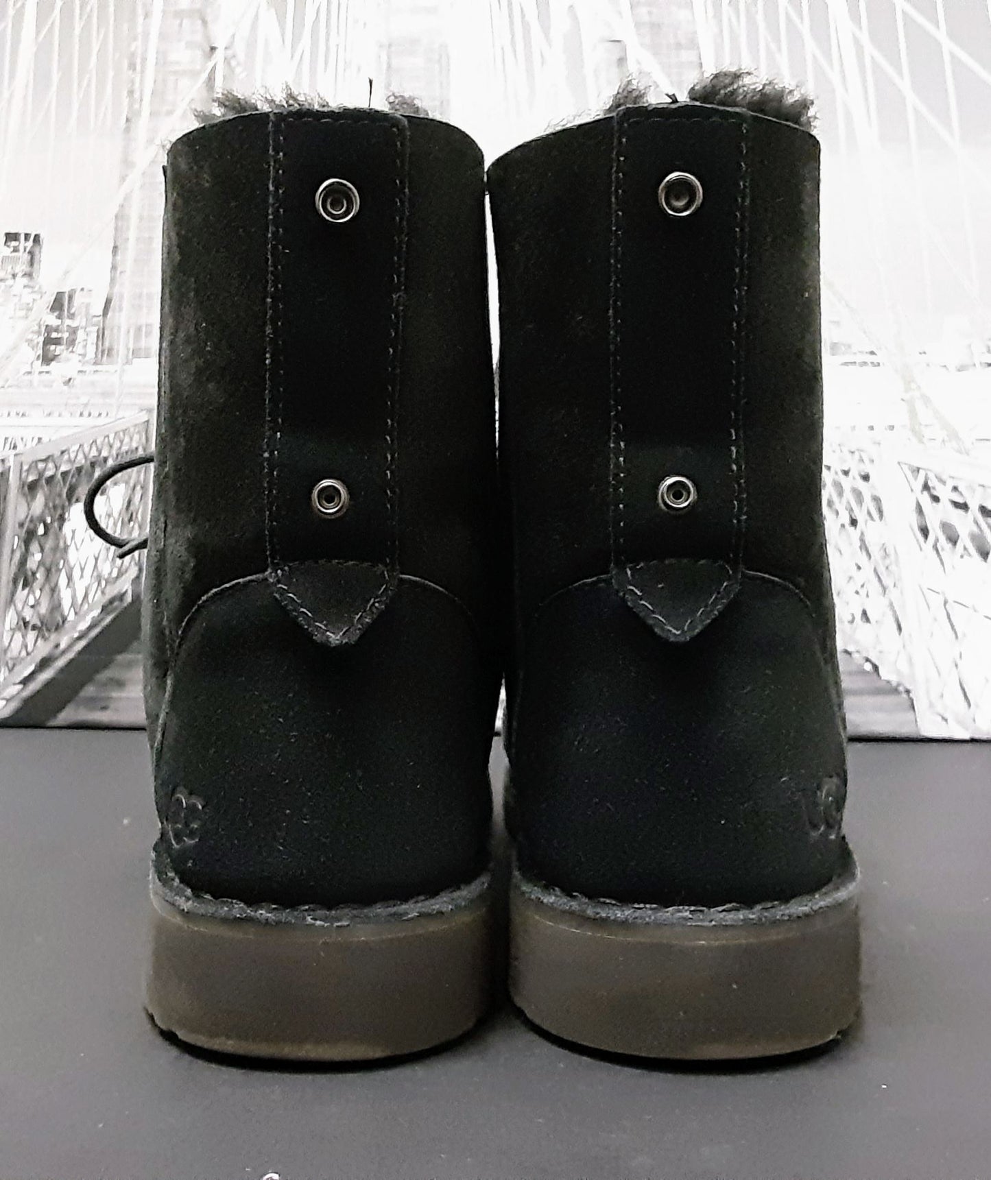Ugg Black Suede Boots size 5.5