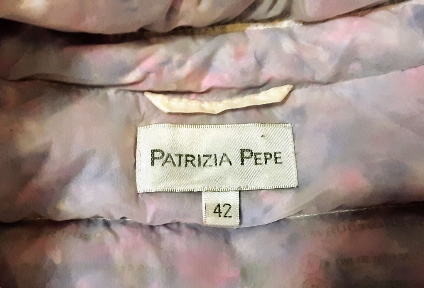 Patrizia Pepe Lilac Padded Jacket size 42
