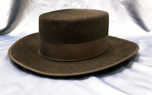 Clasico Andaluz Black Bolero Hat size 56