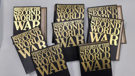 History of the Second World War Collection - Volumes 1 to 8.