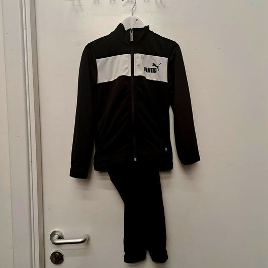 Puma Black Track Suit Boy Age 7/8