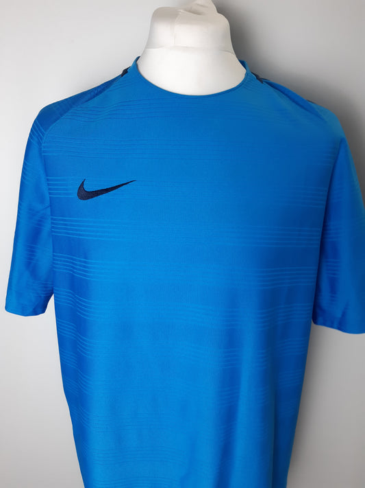 Nike Men's Blue Sports Top XL