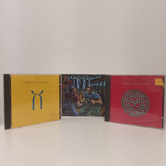 King Crimson CD Collection x 3 Heavy Construkction, Discipline & Perfect Pair
