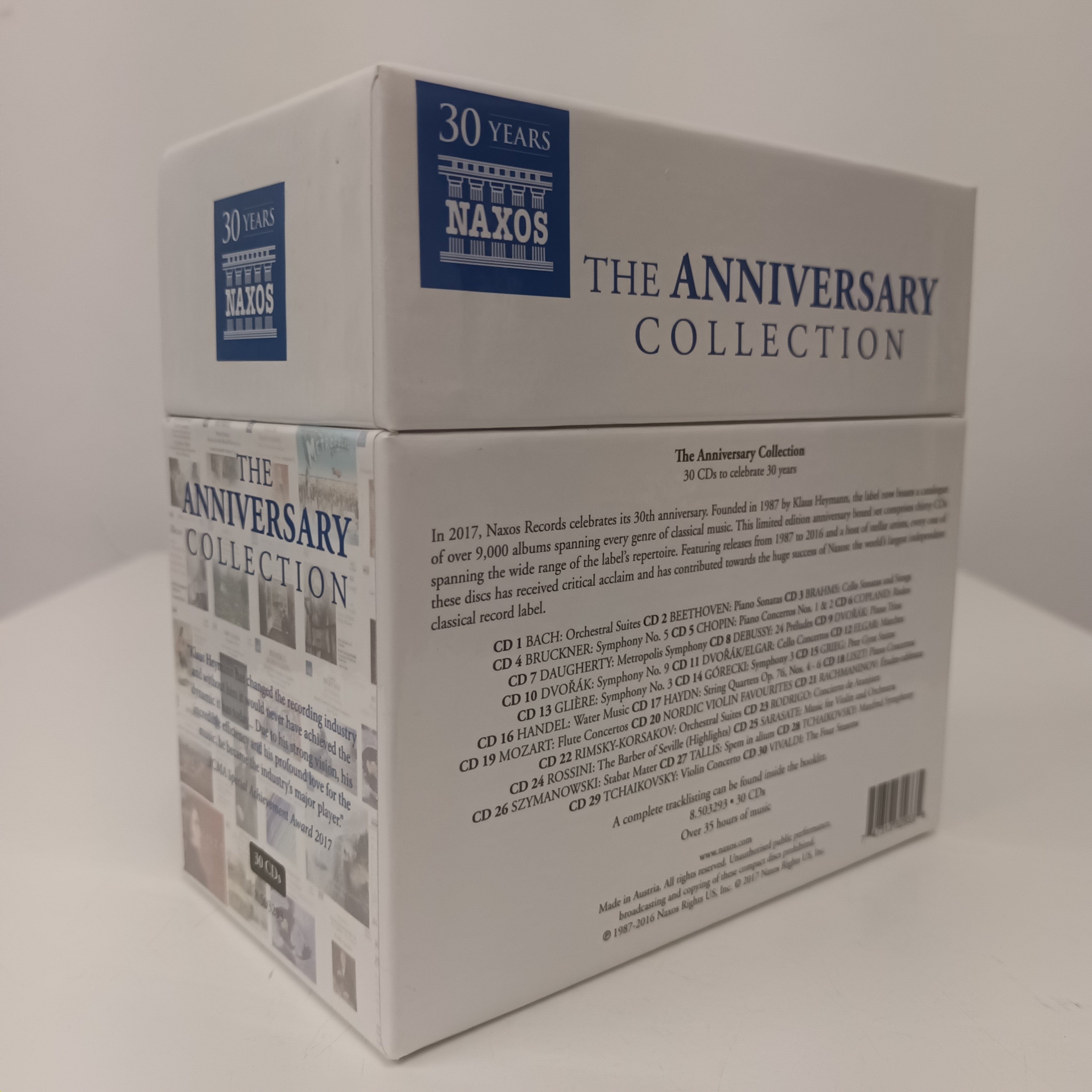 30 Years Of Naxos The Anniversary Collection CD Boxset