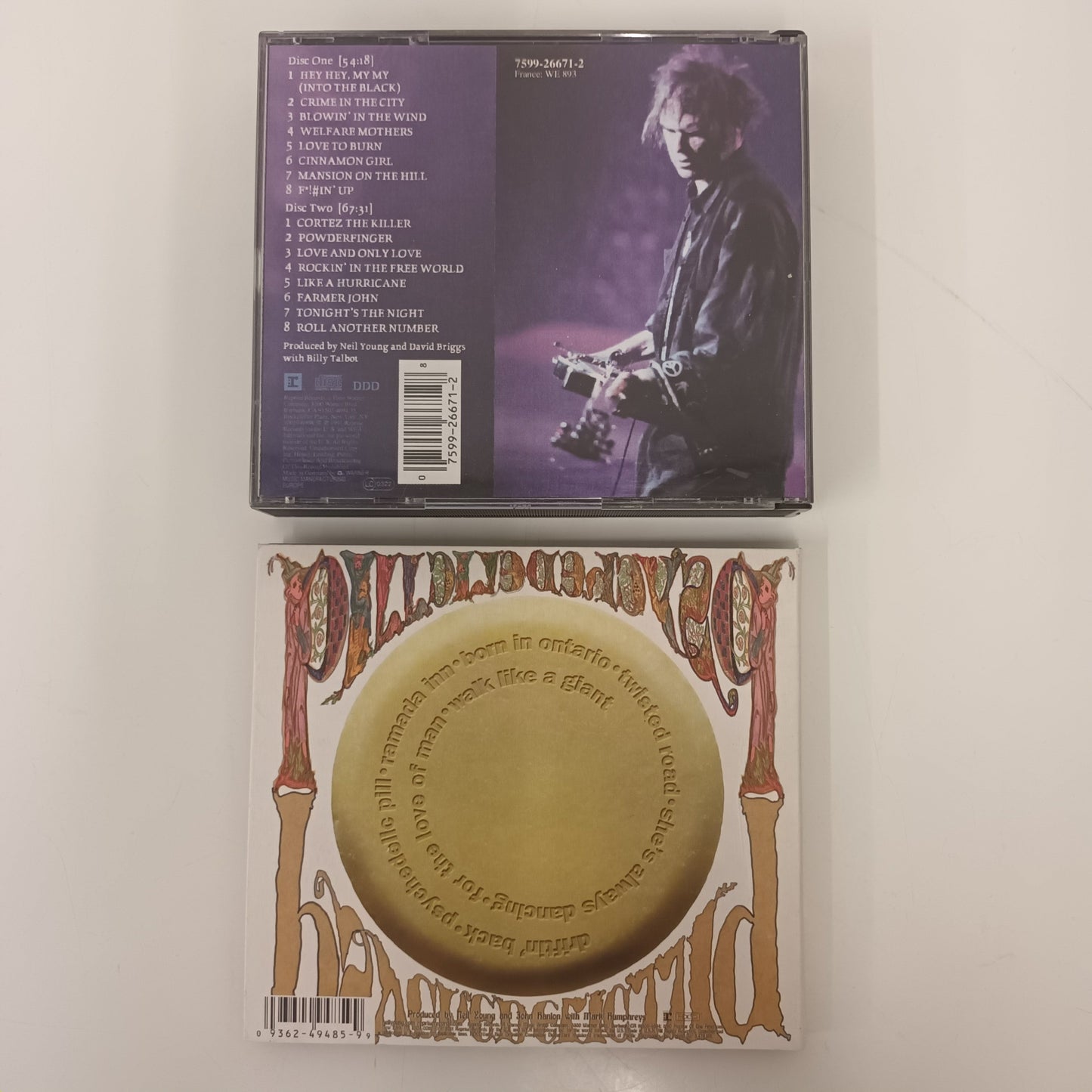 Neil Young & Crazy Horse x 2 CD Collection Weld & Psychedelic Pill