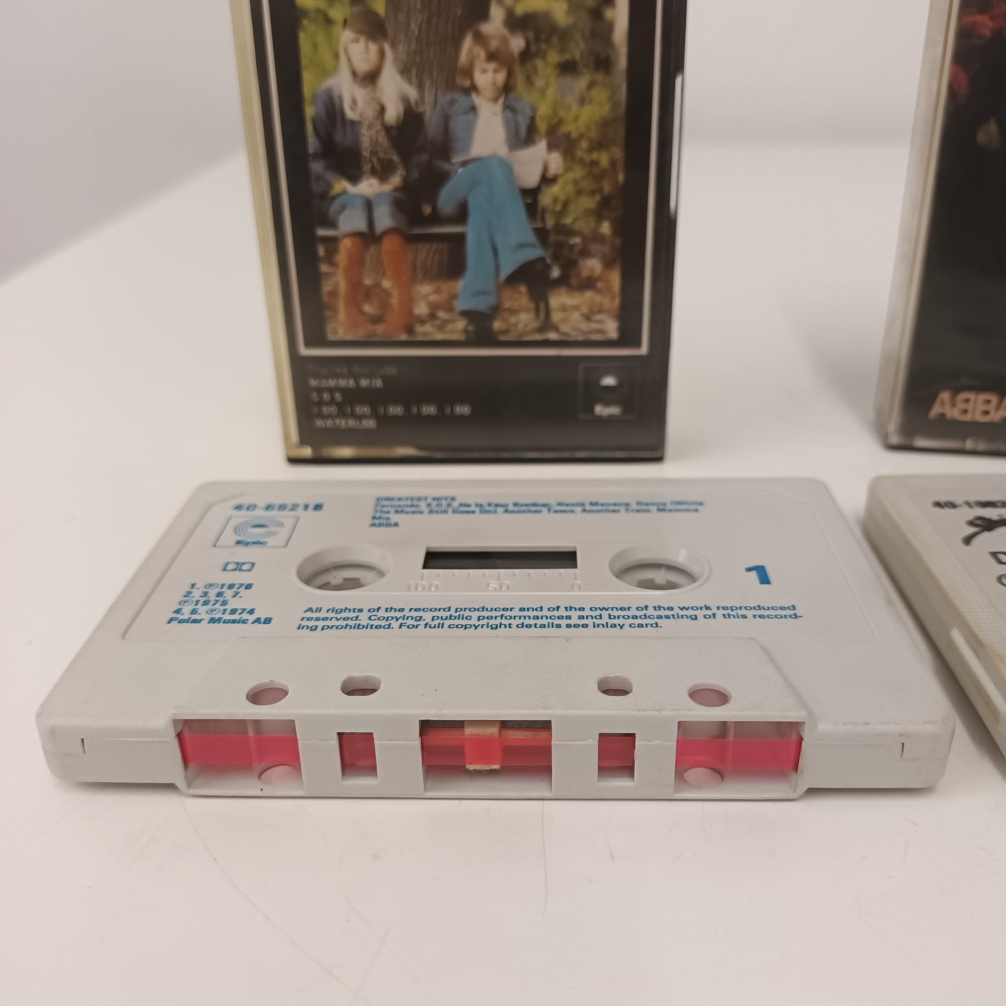 ABBA Greatest Hits & Super Trouper Cassette Tapes