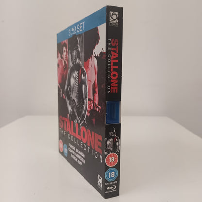 Stallone The Collection 3 Blu-ray Disc Set First Blood Cliffhanger Lock Up