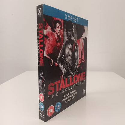 Stallone The Collection 3 Blu-ray Disc Set First Blood Cliffhanger Lock Up