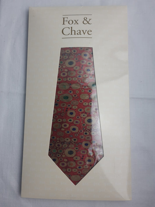 BNWT Fox & Chave Multicoloured Silk Men's Tie