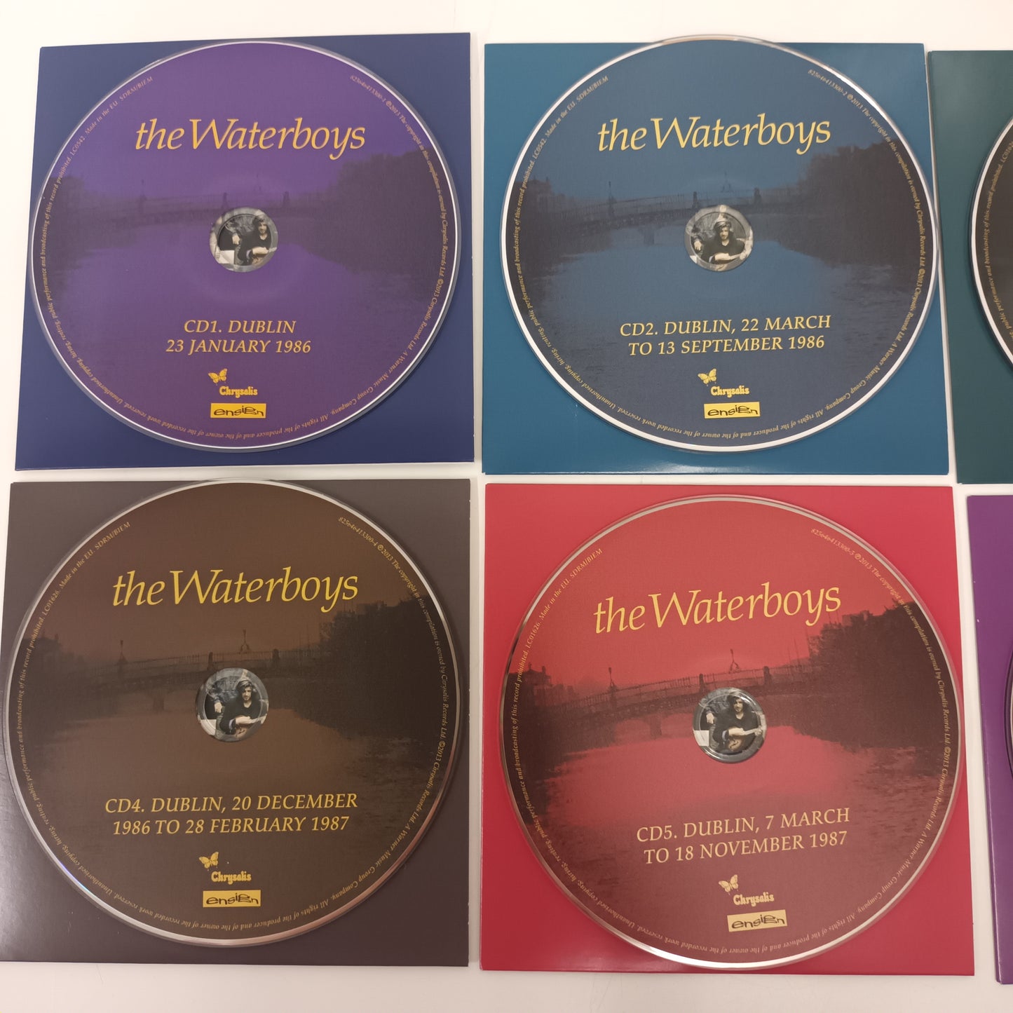 The Waterboys Fisherman's Box The Complete Fisherman's Blues Sessions 1986-88 CD Box Set