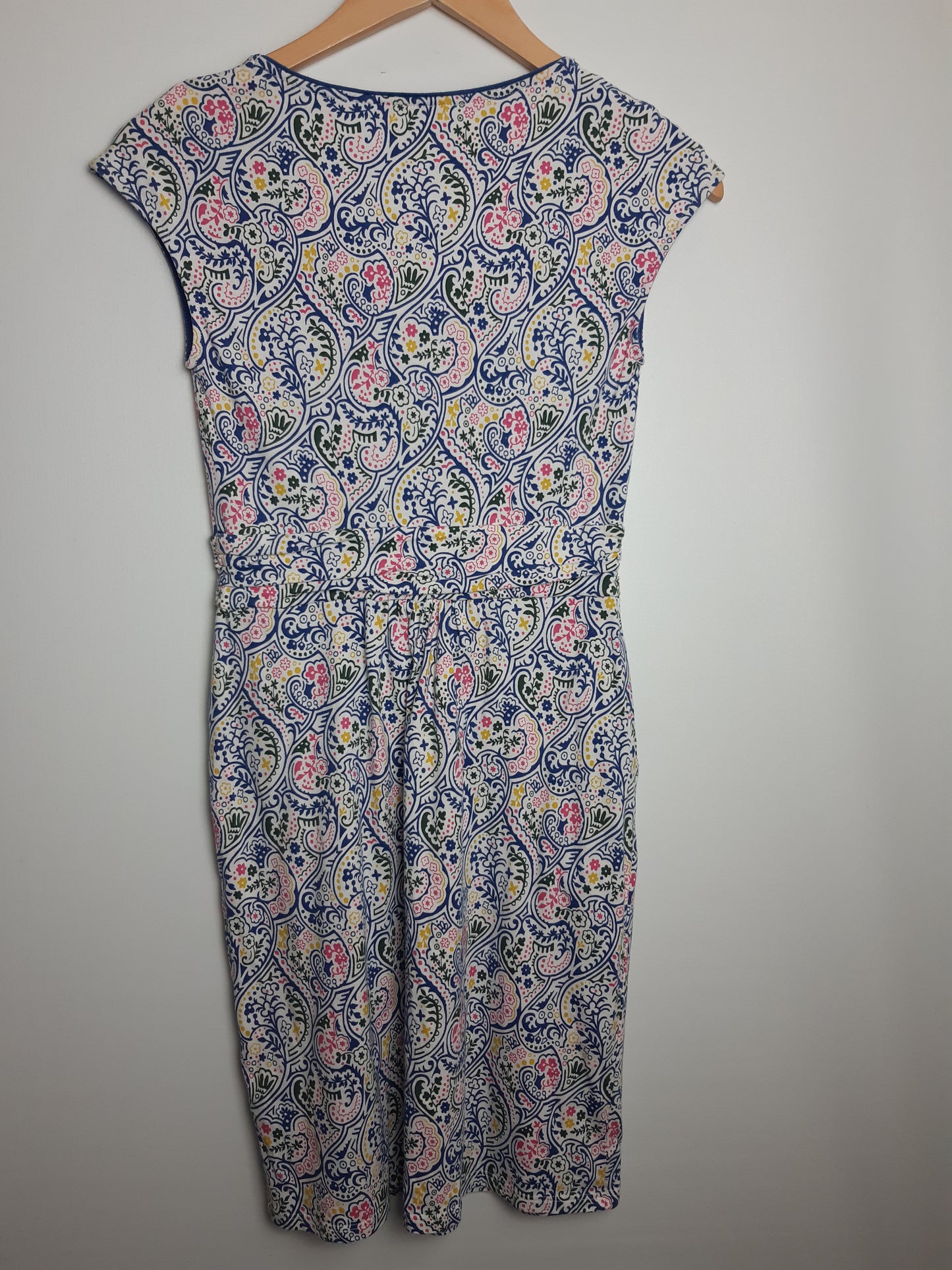 Boden Floral Modal/Cotton Dress Size 8 Petite