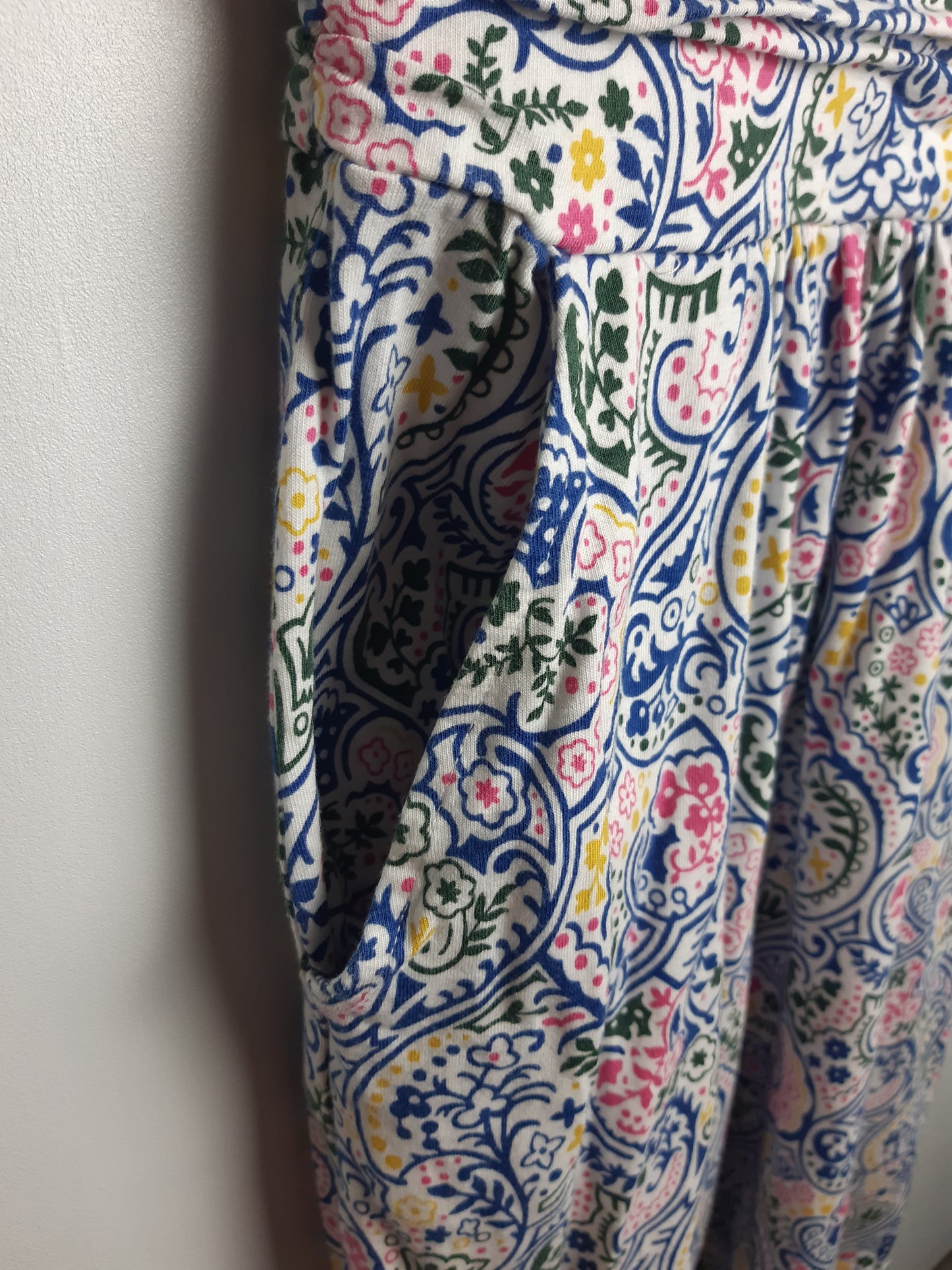 Boden Floral Modal/Cotton Dress Size 8 Petite