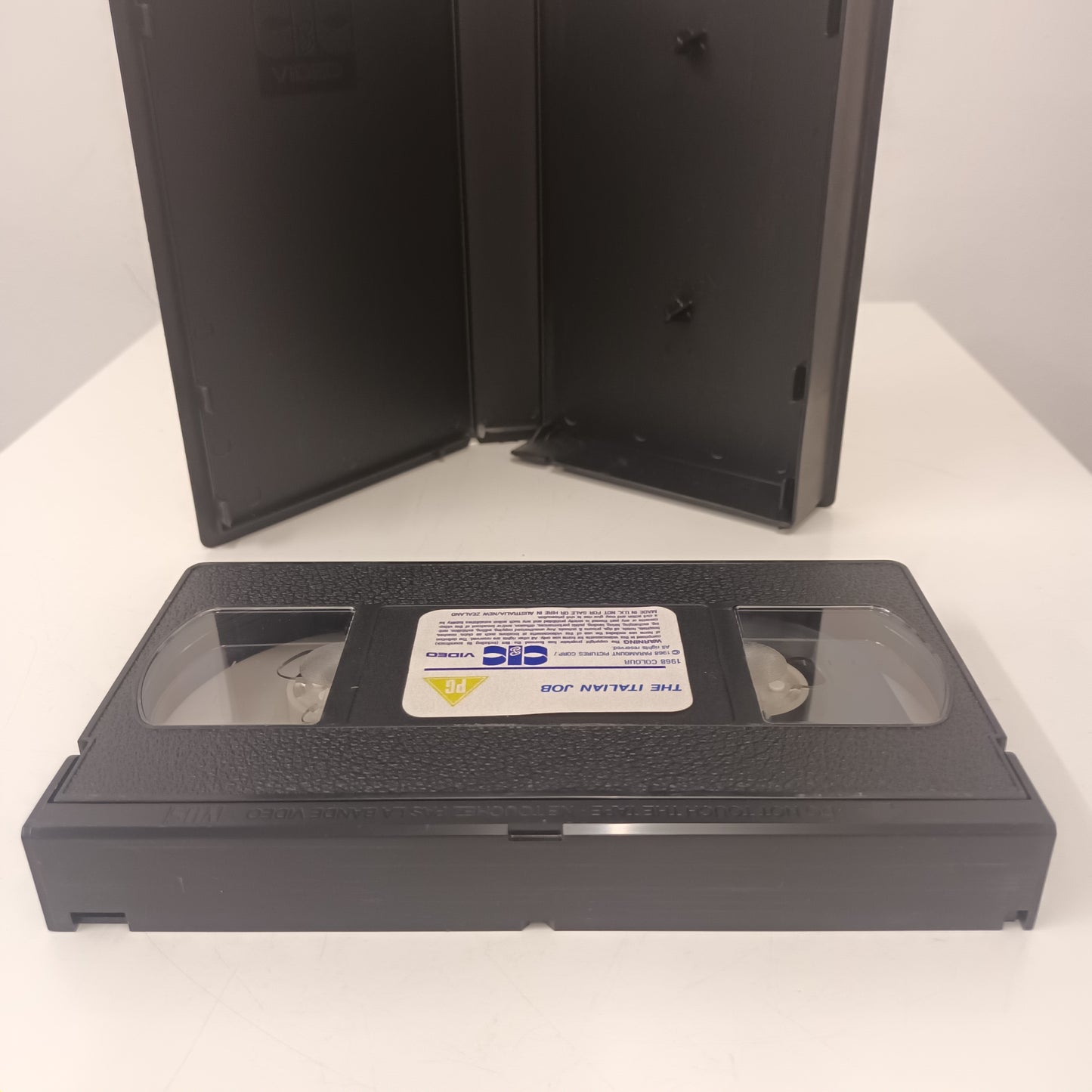 The Italian Job VHS Tape CIC Green Stripe