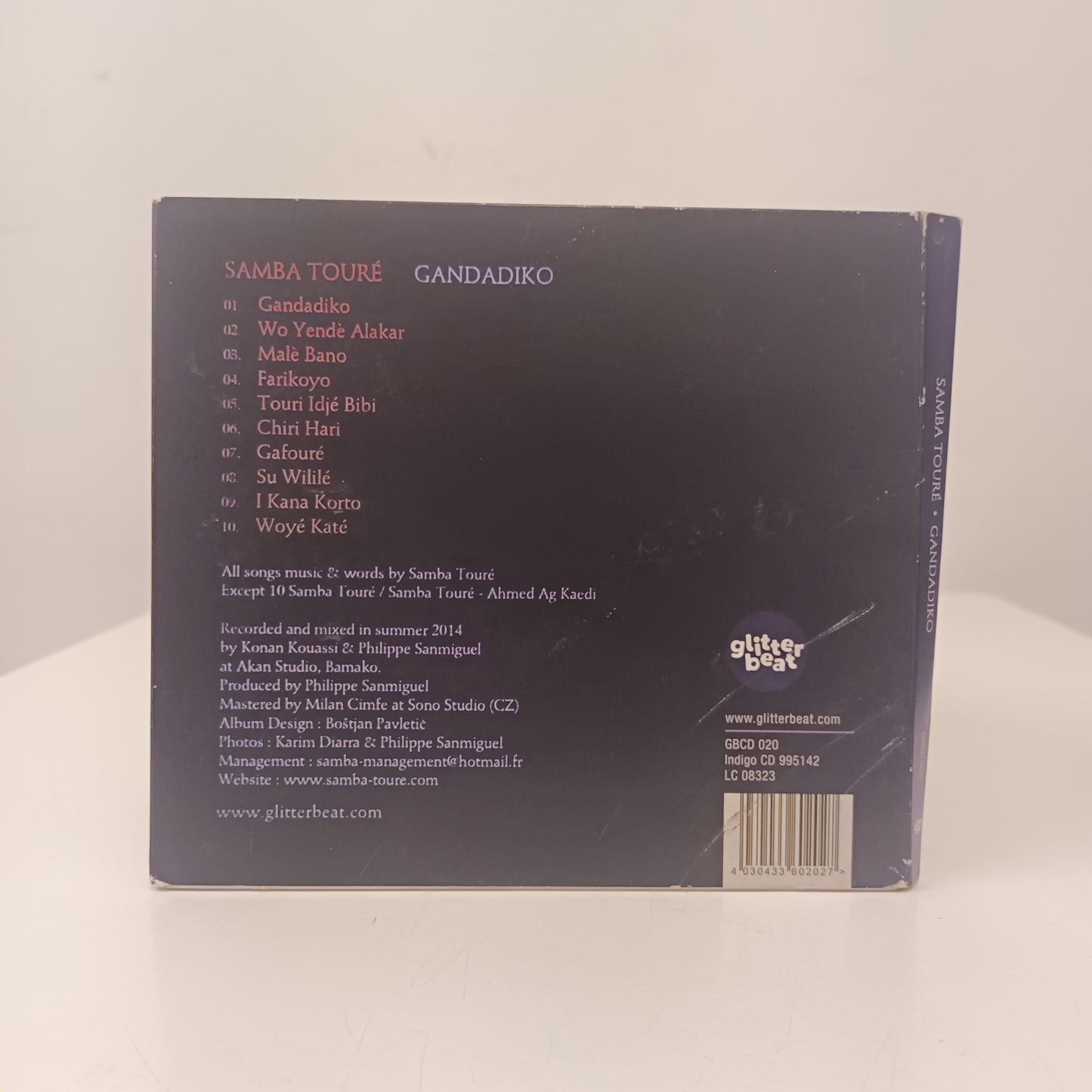 Samba Toure Gandadiko CD