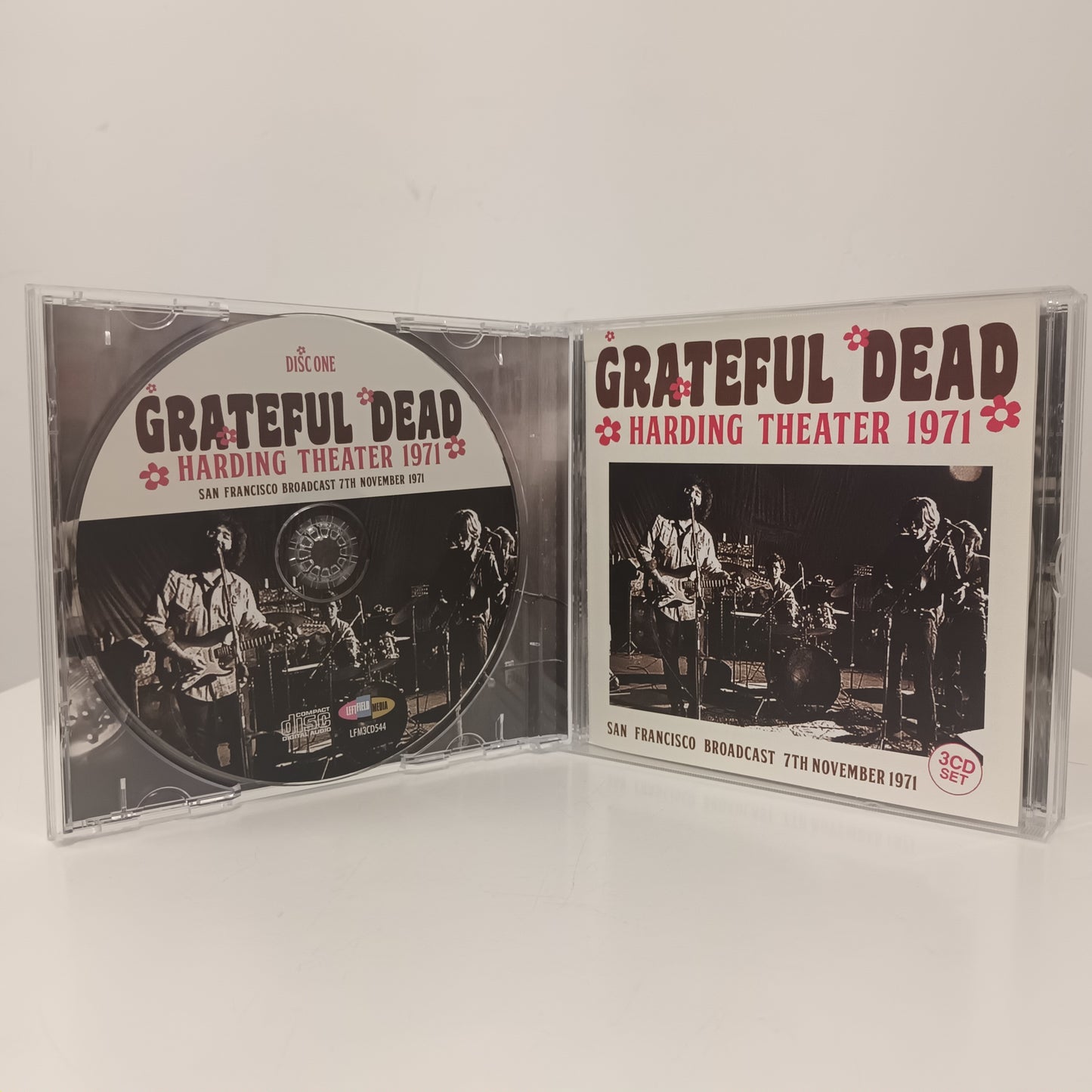 Grateful Dead Harding Theater 1971 3 CD Box Set