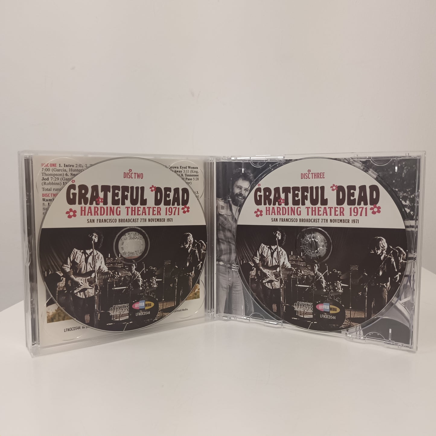 Grateful Dead Harding Theater 1971 3 CD Box Set