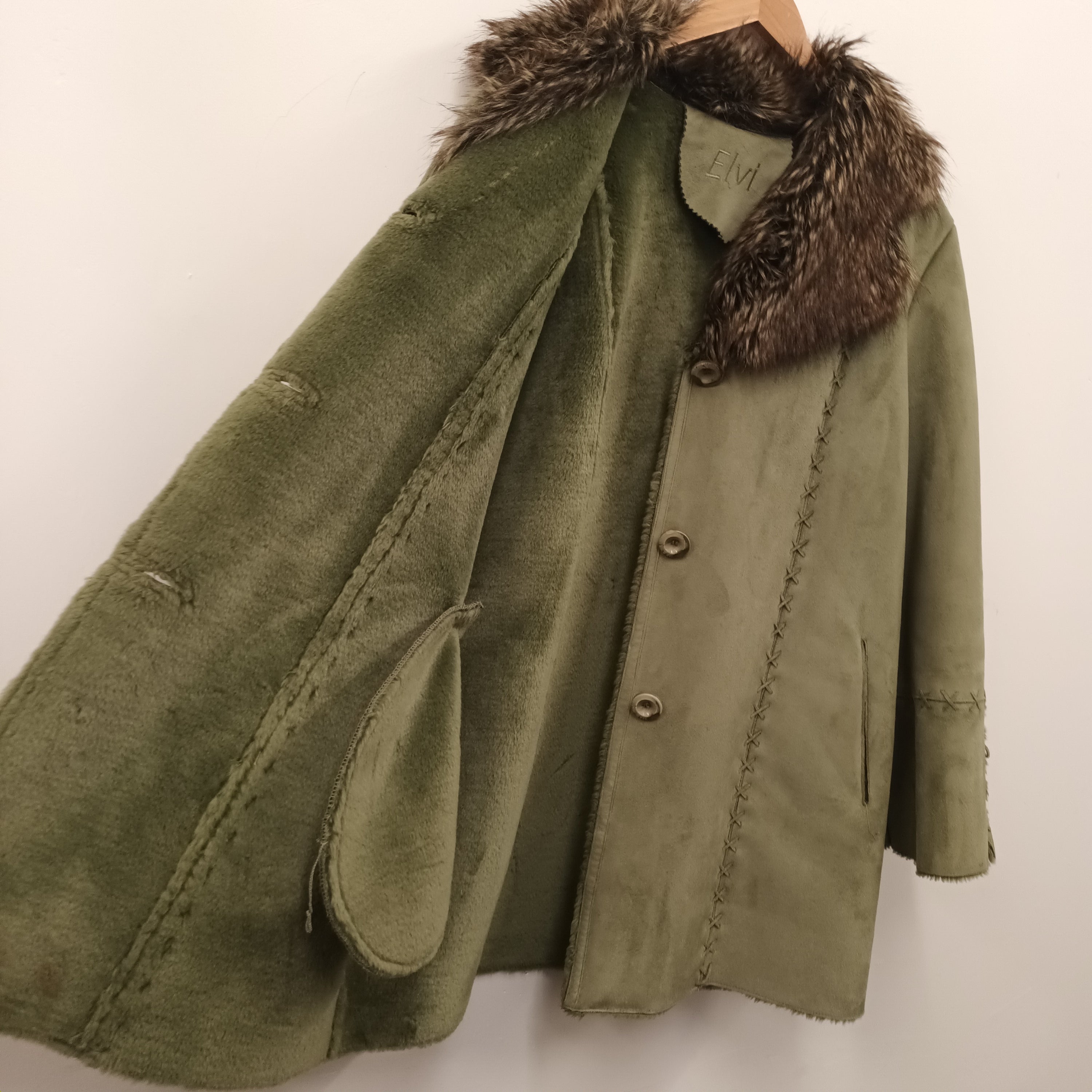 Faux fur coat xxl hotsell