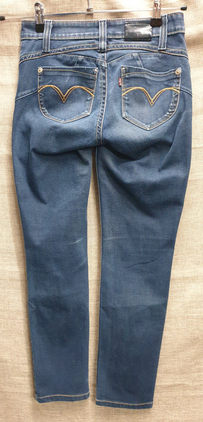 Levi Strauss Levi's Bold Curved Blue Skinny Jeans Waist 27