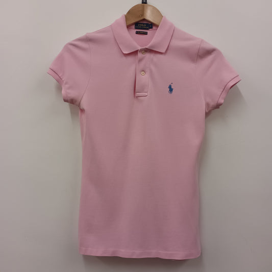 Polo Ralph Lauren Small The Skinny Polo Pink Short Sleeve Shirt