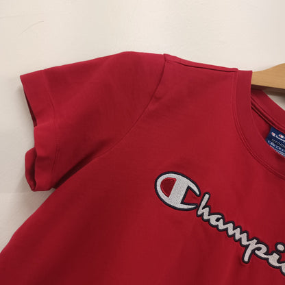 Champion Size Medium Red T Shirt