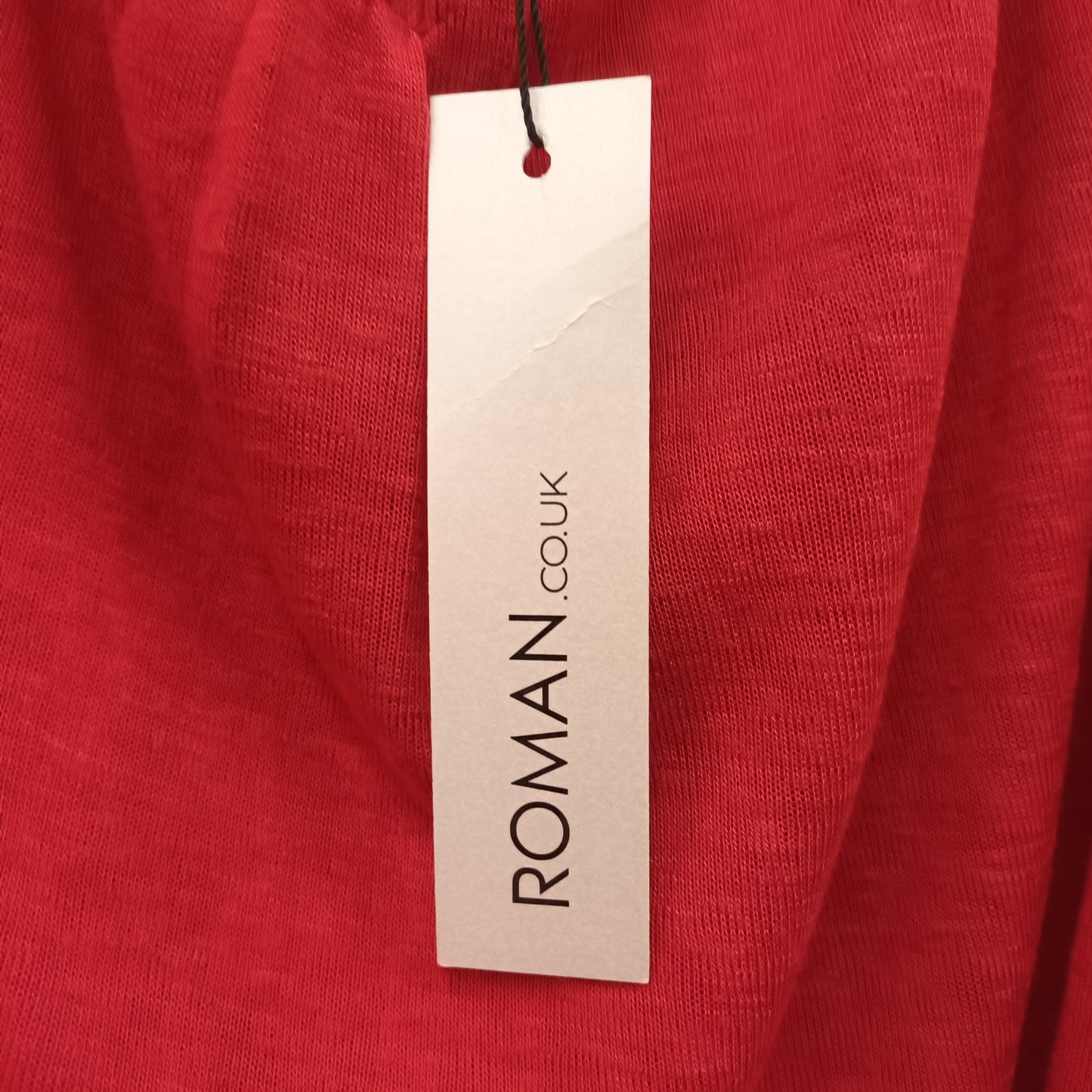 BNWT Roman Size 14 Red Summer Top