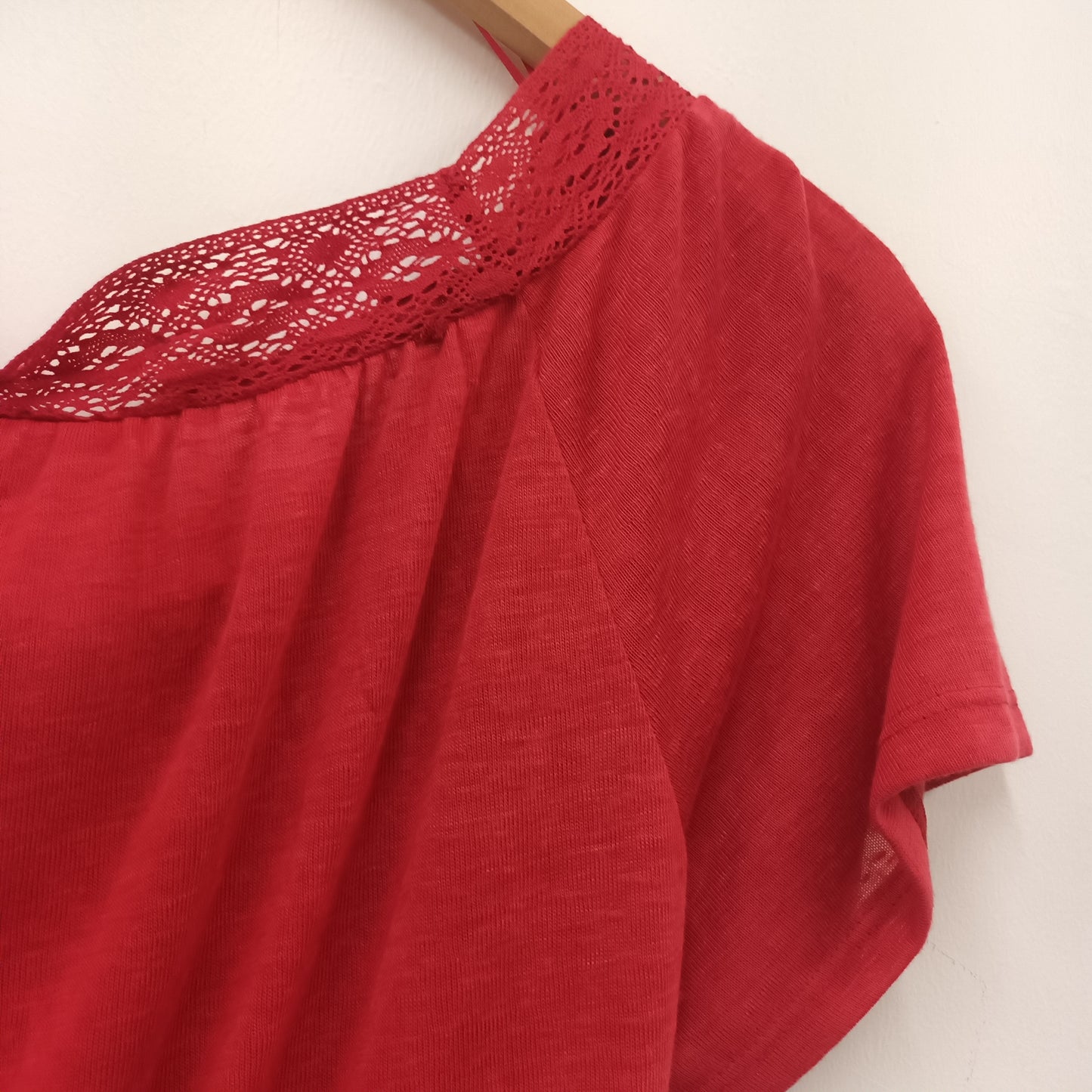 BNWT Roman Size 14 Red Summer Top