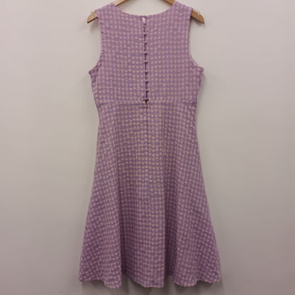 Little Wings Factory Size 14 Lilac & Pink Gingham Dress