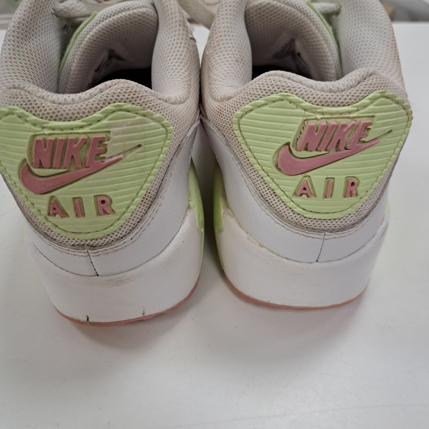 Nike Air Max 90 Pink / Barely Volt UK Size 6