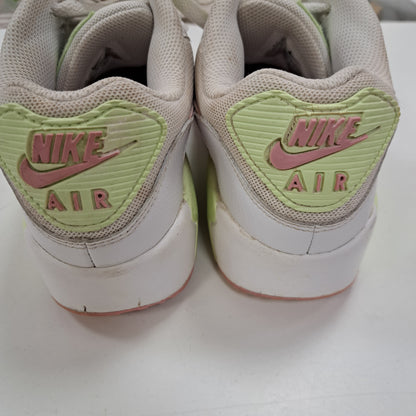 Nike Air Max 90 Pink / Barely Volt UK Size 6