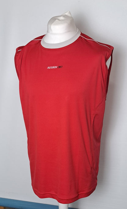 Reebok Red Tank Top Size XL