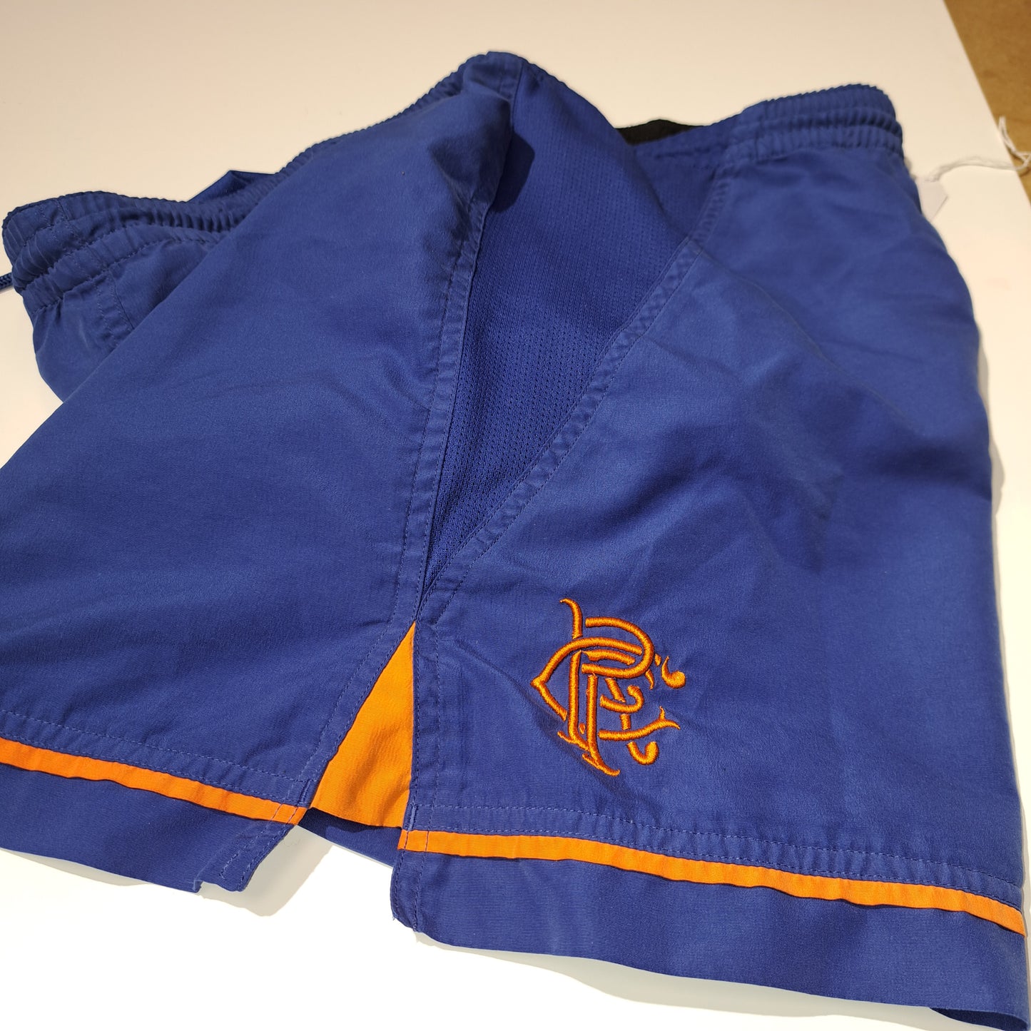 Rangers Rare Vintage Diadora Official Replica Away Football Shorts Season 2002-2003