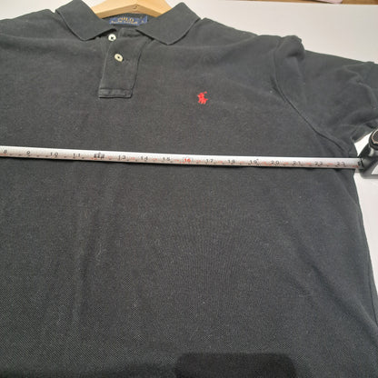 Ralph Lauren Black Short Sleeve Polo Shirt