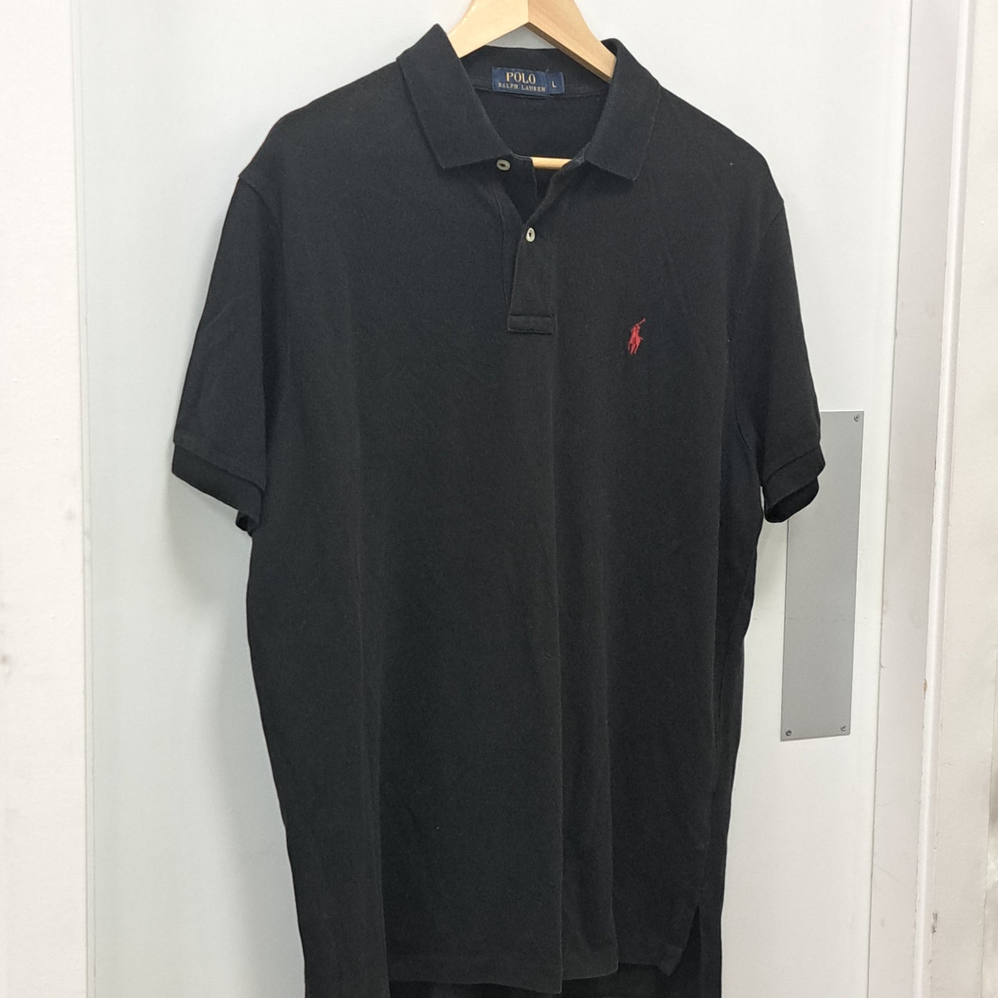 Ralph Lauren Black Short Sleeve Polo Shirt