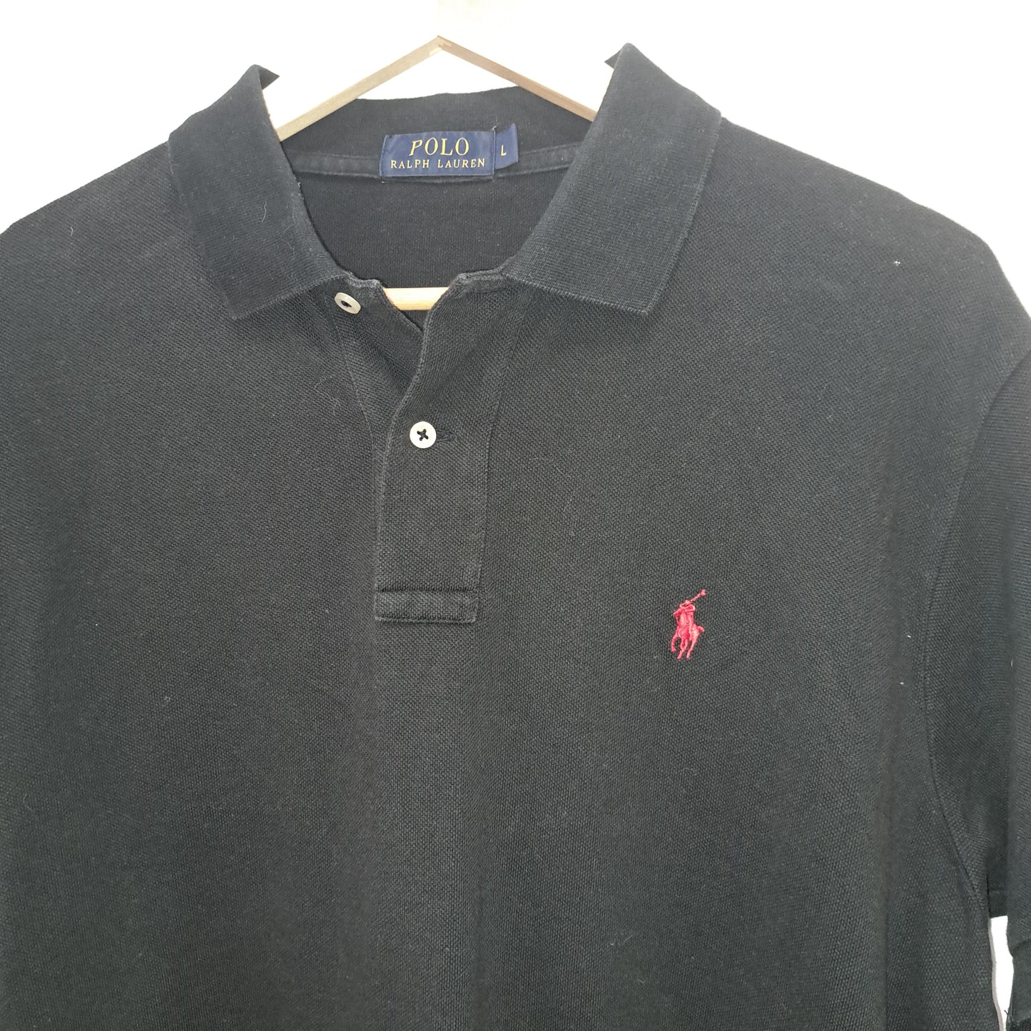 Ralph Lauren Black Short Sleeve Polo Shirt