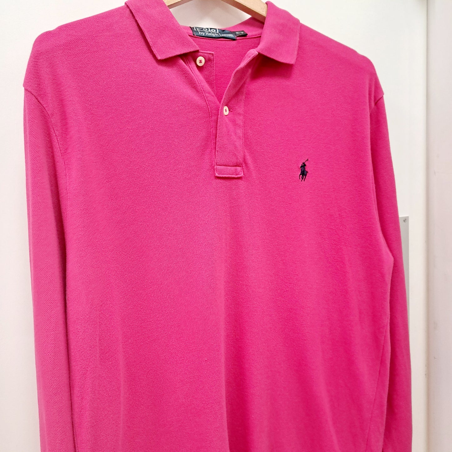 Ralph Lauren Long Sleeve Polo Shirt Pink