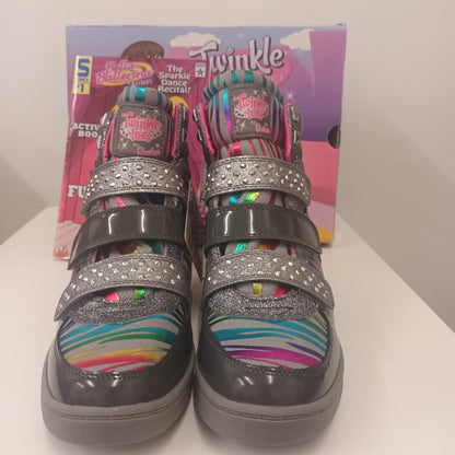 Brand New In Box Twinkle Talls Twinkle Toes By Sketchers Size 4 Trainers