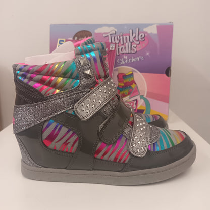 Brand New In Box Twinkle Talls Twinkle Toes By Sketchers Size 4 Trainers