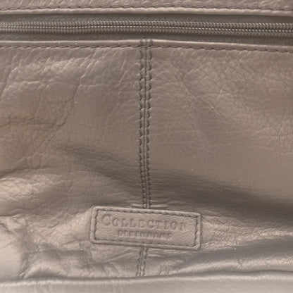 Debenhams Collection Dark Navy Leather Handbag