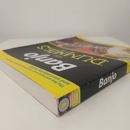 Banjo For Dummies Paper Back Book Includes CD