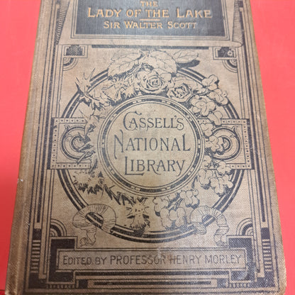 The Lady Of The Lake Sir Walter Scott Cassells National Library Edited By Professor Henry Morley Rare Published 1886