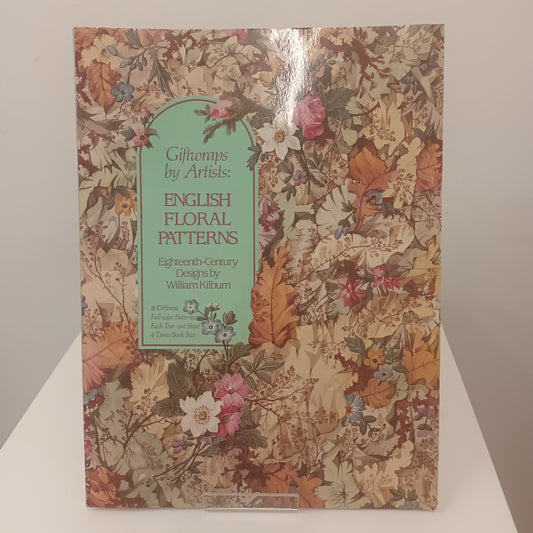 Giftwraps By Artists: English Floral Patterns Tear Out Sheets Book